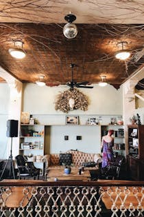 Enjoy the Eclectic Atmosphere at Frontier Café
