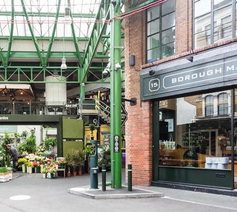 Five minutes from Borough Market