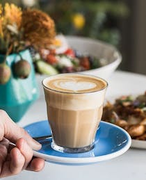 Enjoy Melbourne-inspired coffee at Bluestone Lane Montauk Coffee Shop