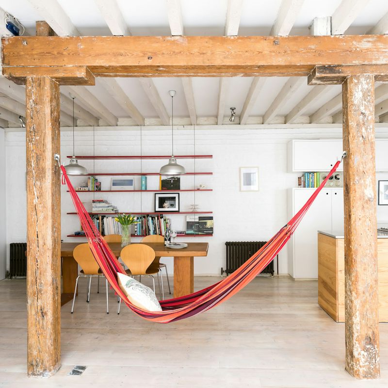 Reading in The Hammock