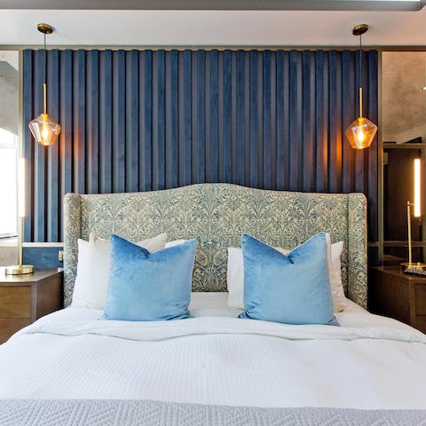 Sink into your sumptuous Hypnos bed after a day taking in the sights