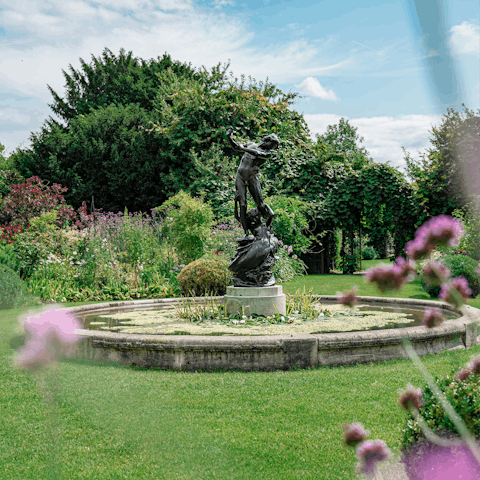 Start the day with a stroll through leafy Regent's Park