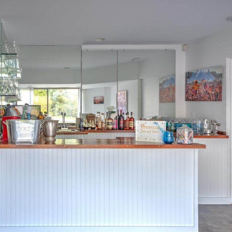 Shake up some cocktails at your own private bar