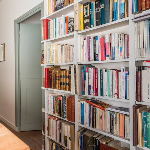 impressive book collection