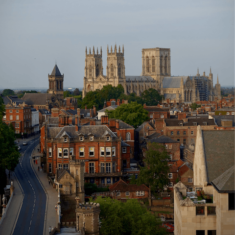 Visit the historic York Minster cathedral