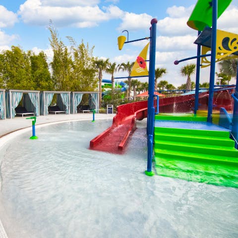 Make the most of the resort's family-friendly facilities