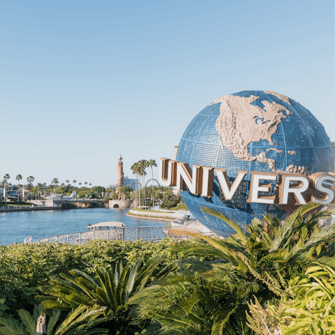 Enjoy magical days of action and adventure at Orlando's nearby theme parks