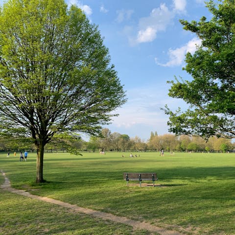 Have a stroll around nearby Alexandra Park 