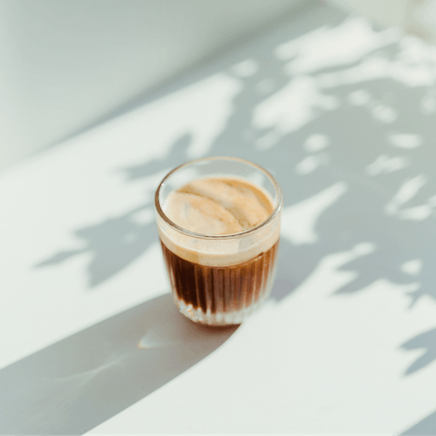 Savour your morning coffee on the poolside patio