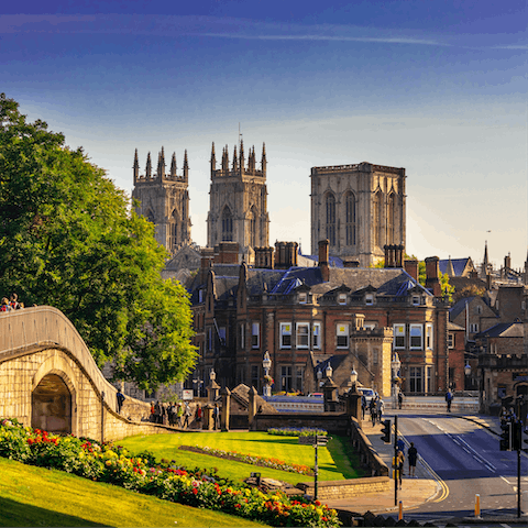 Discover York Minster, one of the world's most magnificent cathedrals