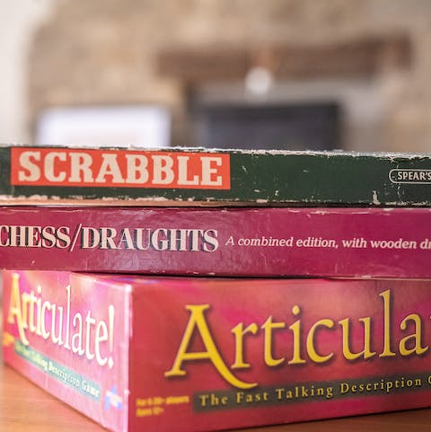 Settle in for a rainy afternoon of board games 