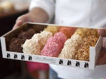 Meringue treats at Aux Merveilleux de Fred
