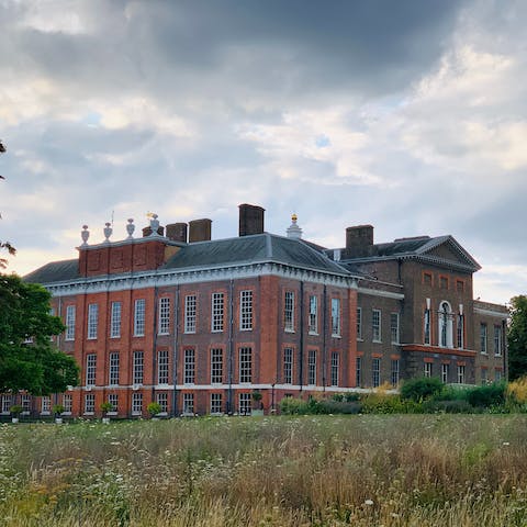Visit Kensington Palace – a twenty-minute walk away