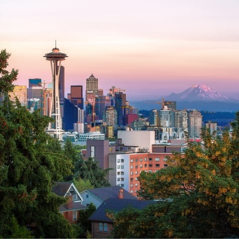 Explore the sights and sounds of Seattle from your location in Capitol Hill