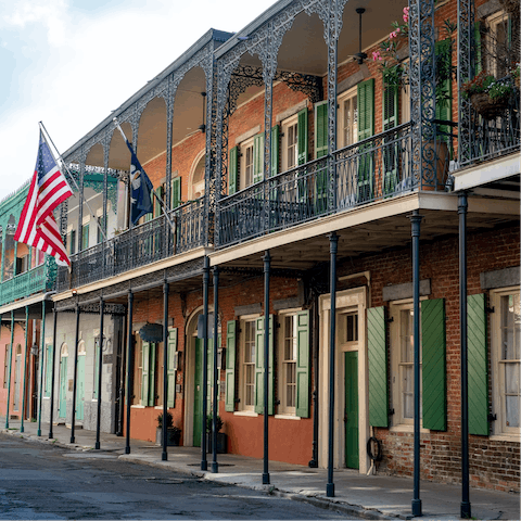 Explore the historic heart of New Orleans 