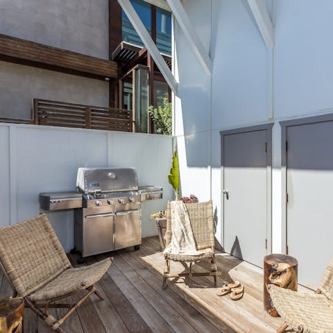 Fire up the grill for an unforgettable beachside barbecue