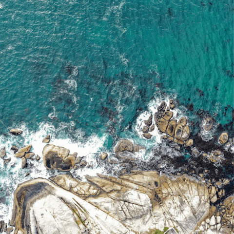 Stay close to the beautiful Bakoven Beach, an ideal spot for some secluded swimming