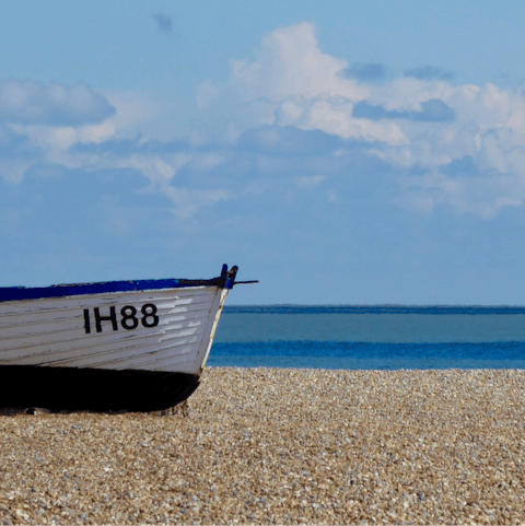 Spend a day exploring the beaches of the Suffolk coast