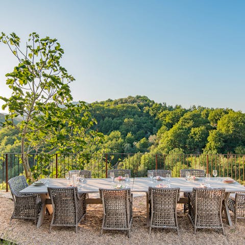 Dine with a spectacular view