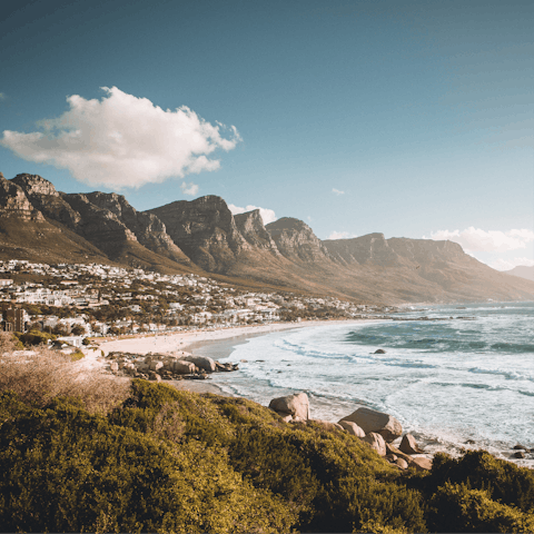 Make beachside lounging on Camps Bay your only firm plan for the day