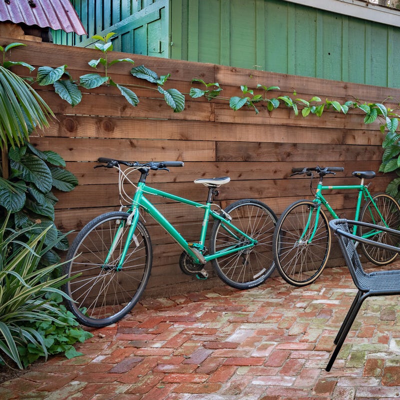 Move around and explore with the two bikes provided