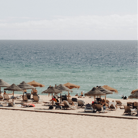 Pack a beach bag and take the short drive to Comporta