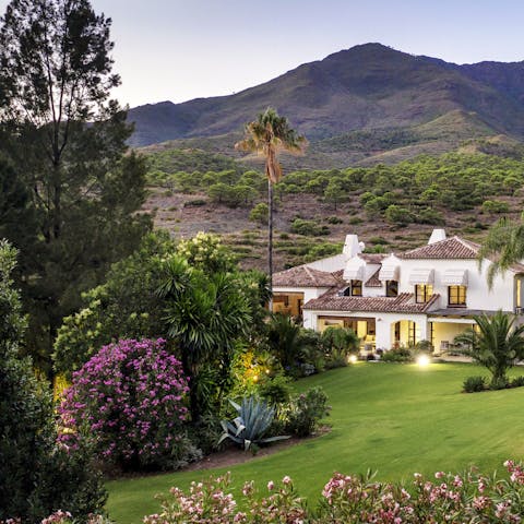 Journey to the heart of Andalusia from this private estate in the mountains