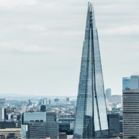 Celebrate a special occasion and enjoy sky-high views at The Shard