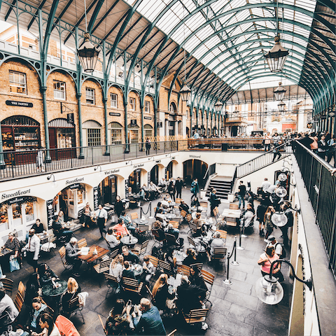 Discover a treasure or two inside Covent Garden's vibrant covered market
