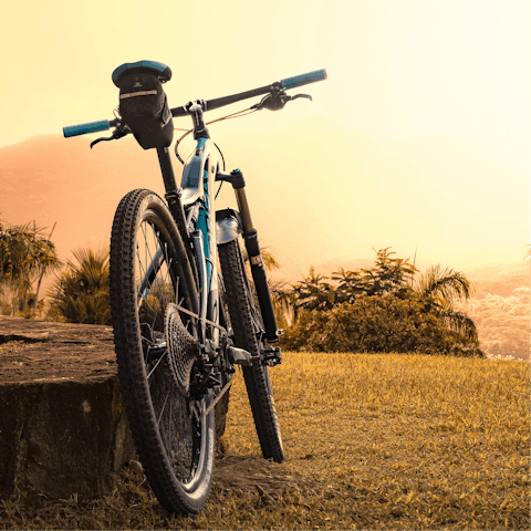 Ride bikes down to the local village to pick up fresh baguette and pastries for breakfast 