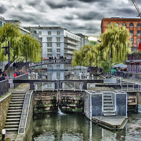 Explore Camden from the home, a 5-minute walk away