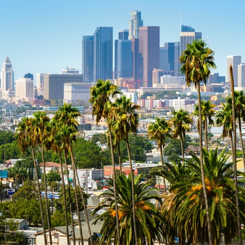 Stay in a historic neighbourhood in the heart of LA – Downtown is an eight-minute drive