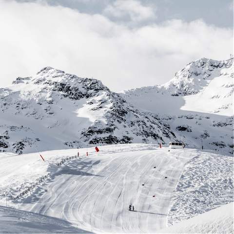 Test your mettle on the slopes of Megève, only minutes away