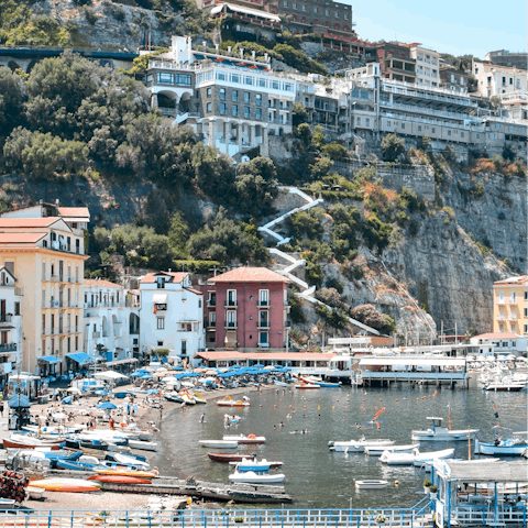 Wander into the heart of Sorrento – a picturesque stroll away