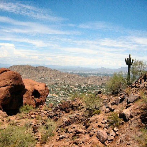 Head out of Scottsdale and into the nearby Sonoran Desert