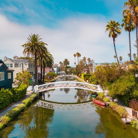 Immerse yourself in Venice life as you traverse the famous Venice canals