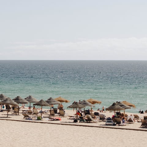 Pack a beach bag and walk to Comporta's beautiful coastline