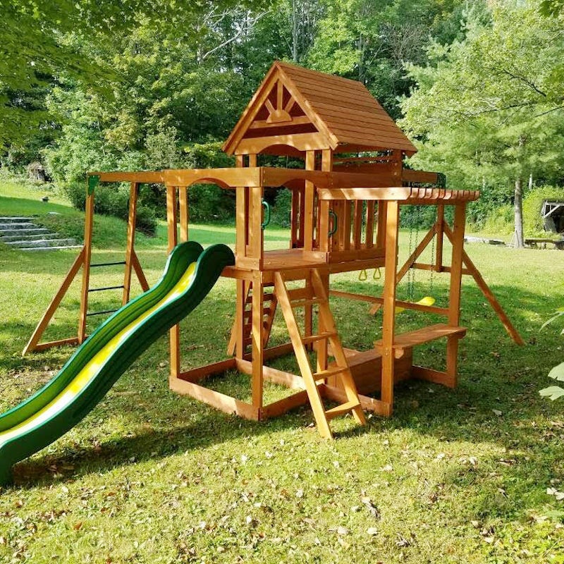 Leave the kids to it for hours on the private playground