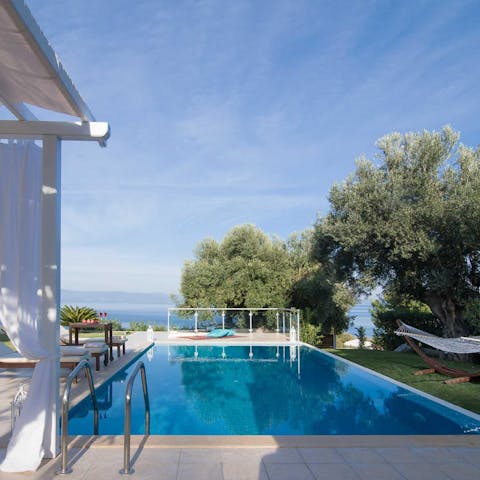 Enjoy the peace and quiet of your own private pool