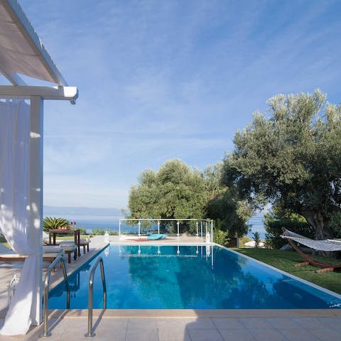 Enjoy the peace and quiet of your own private pool
