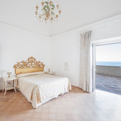 Access the balcony from the bedroom – ideal for anyone who'd like to watch the sunrise