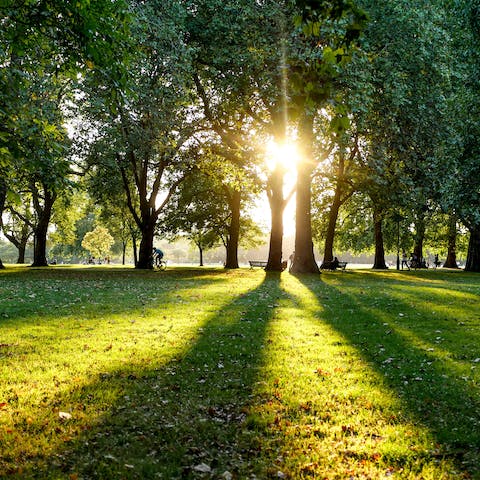Take a picnic to Fælledparken – just 300m away