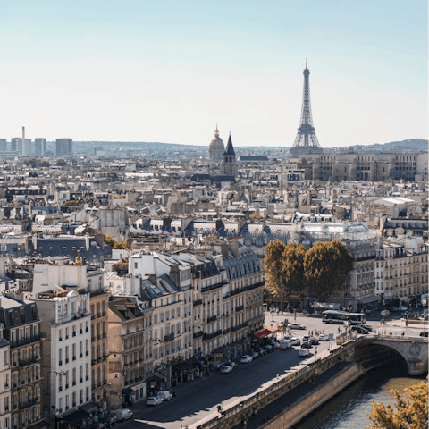 Stay in this sought-after district of Paris and visit the Palais Garnier