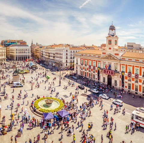  Stroll through the historic centre of Madrid, right on your doorstep