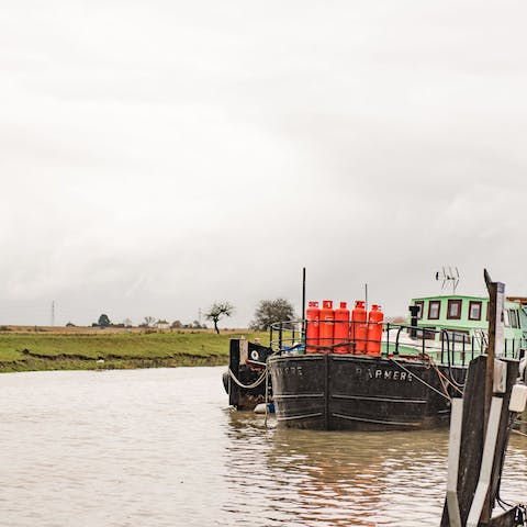 Enjoy atmospheric views across Standard Quay