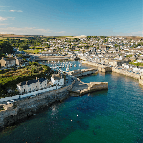 Visit Porthleven Harbour – the southernmost working port in the United Kingdom