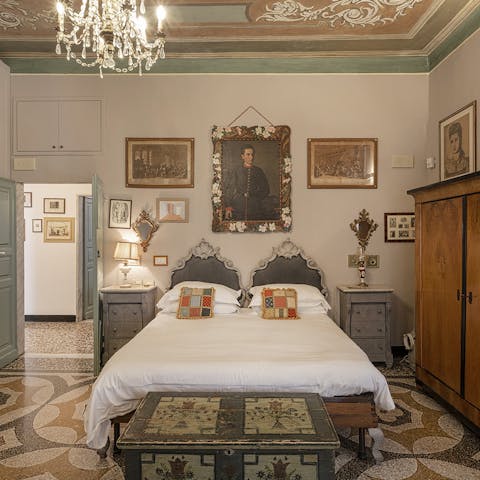 Wake up in the elegant bedrooms feeling rested and ready for another day of Genoa sightseeing