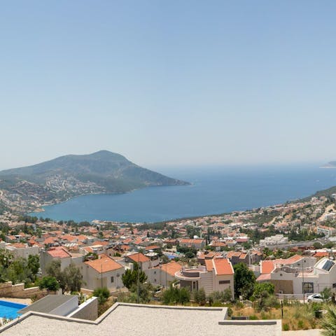 Explore Kalkan starting with the Public Beach, only minutes away