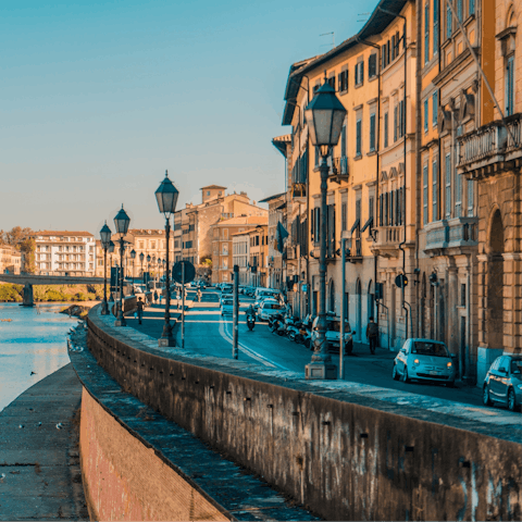 Visit historic Pisa – just 15 kilometres away