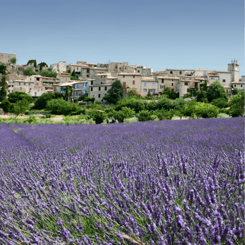 Take a day trip to Grasse – the perfume capital of France – only twenty minutes by car
